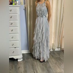 Beautiful grey long dress👗👗